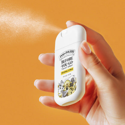 Poo~Pourri 1oz Pocket Sprayer 32ct 4 Tray - Original Citrus