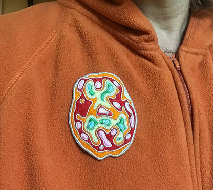 Bipolar Embroidered Patches