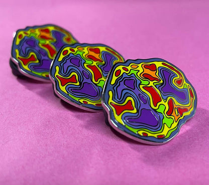 Mindfulness Enamel Pins