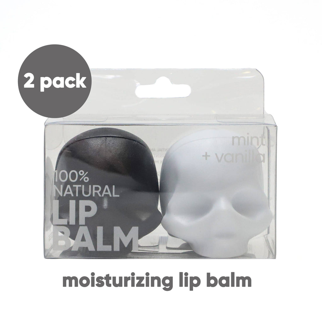 2 Pack Skull Lip Balm