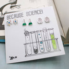 Because Science Earrings Set