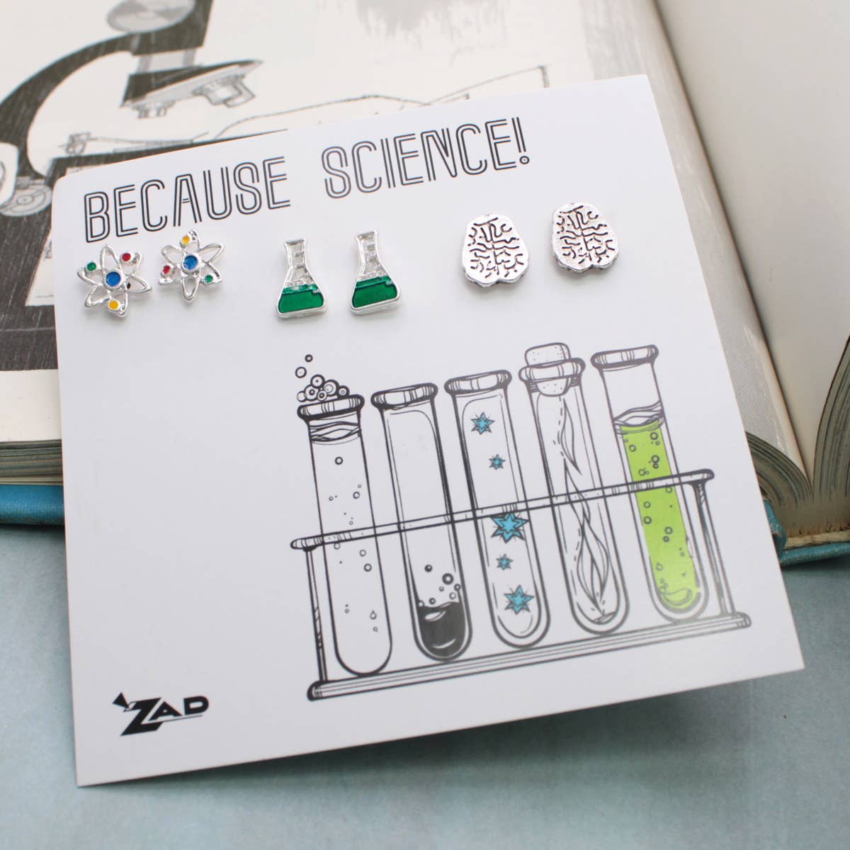 Because Science Earrings Set