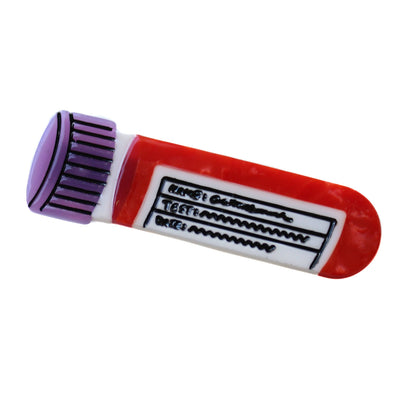 Blood Vial Hair Clip