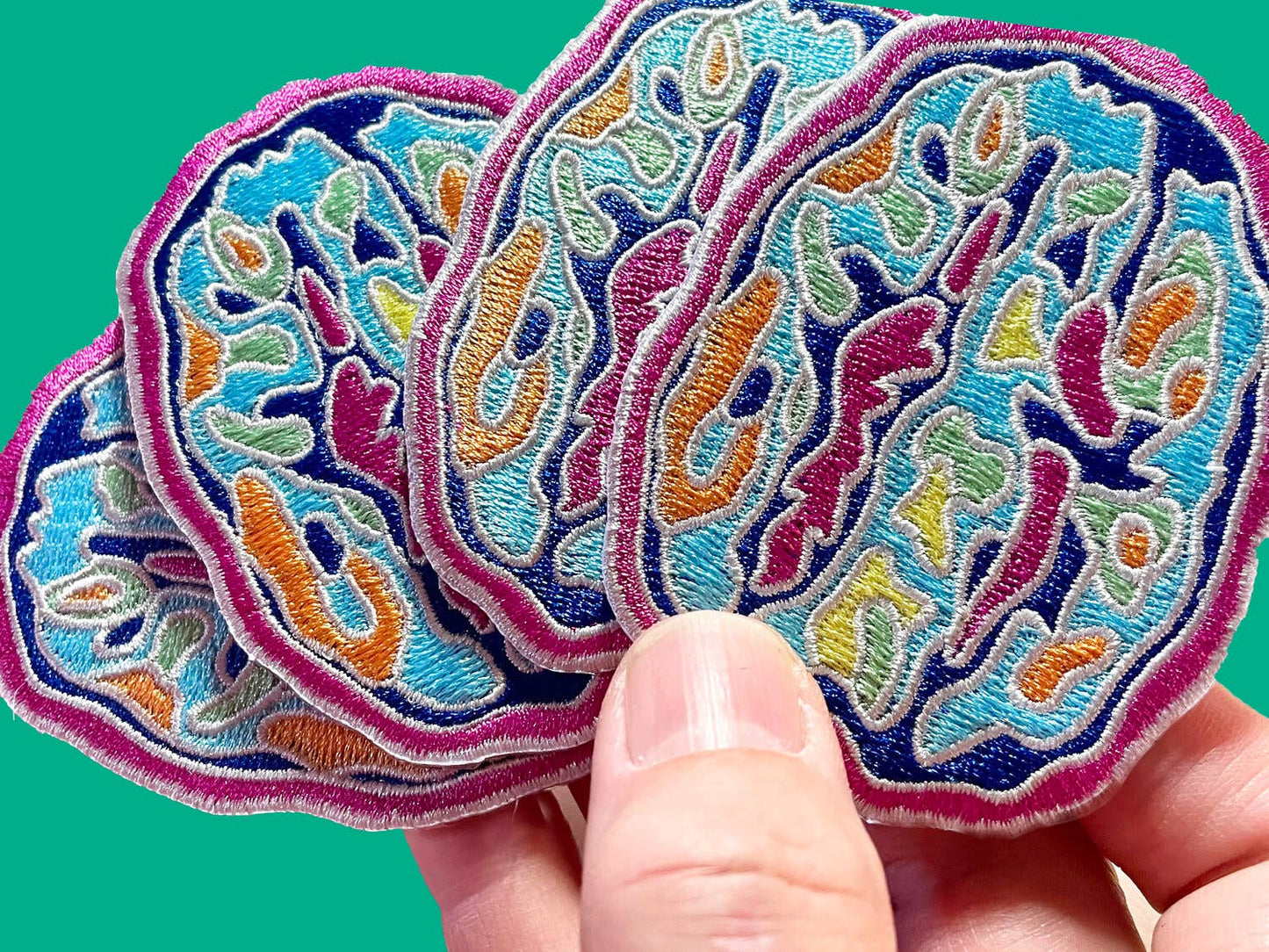 ADHD Embroidered Patches