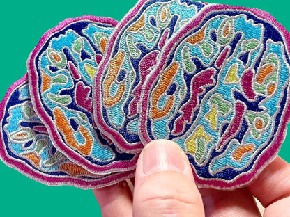 ADHD Embroidered Patches