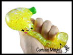 Banana Water and Sparkle Filled Squeeze Stress Ball  