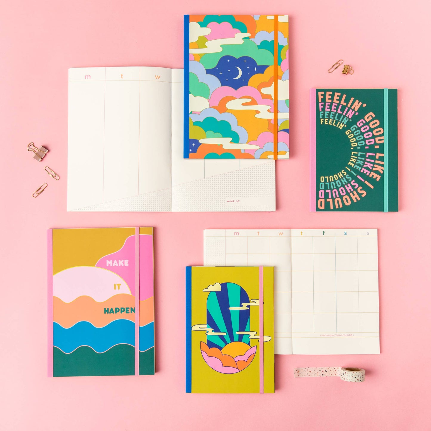 Perpetual Planner - Clean & Colorful