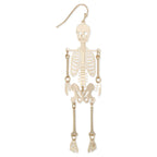 Gold Skeleton Earrings