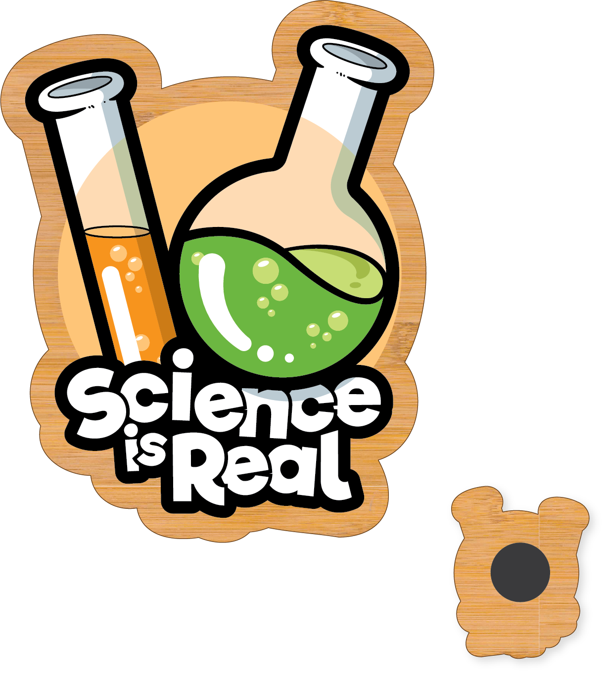 Science Is Real - Magnet