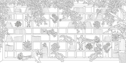 Urban Jungle Coloring Book by Sara Muzio