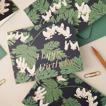 WOOD FLORA | birthday card