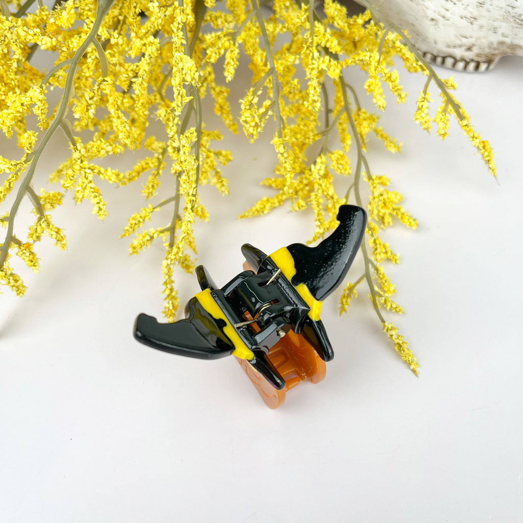 Pumpkin Claw Clip