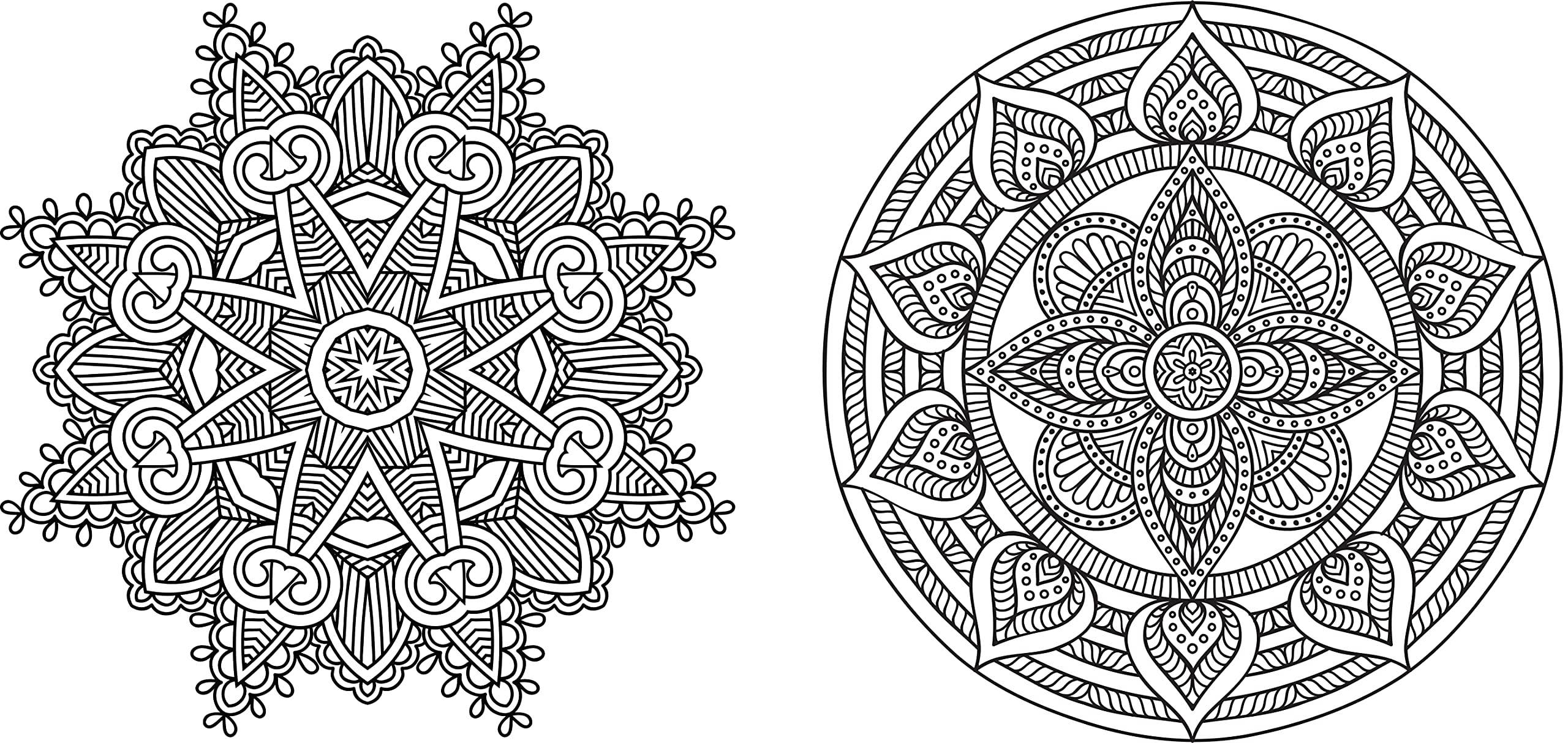 Mandala Meditation Coloring Book