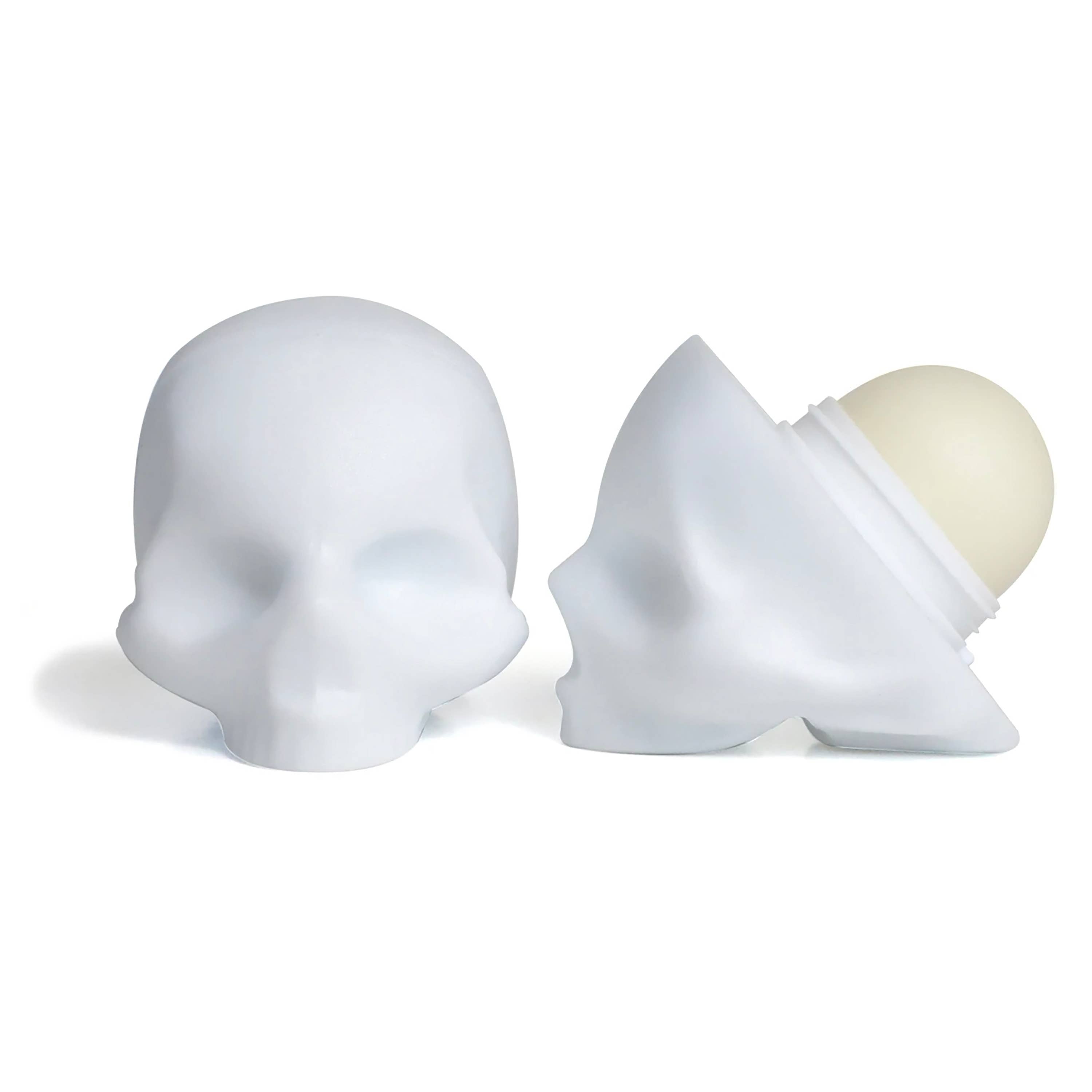 White Skull Lip Balm