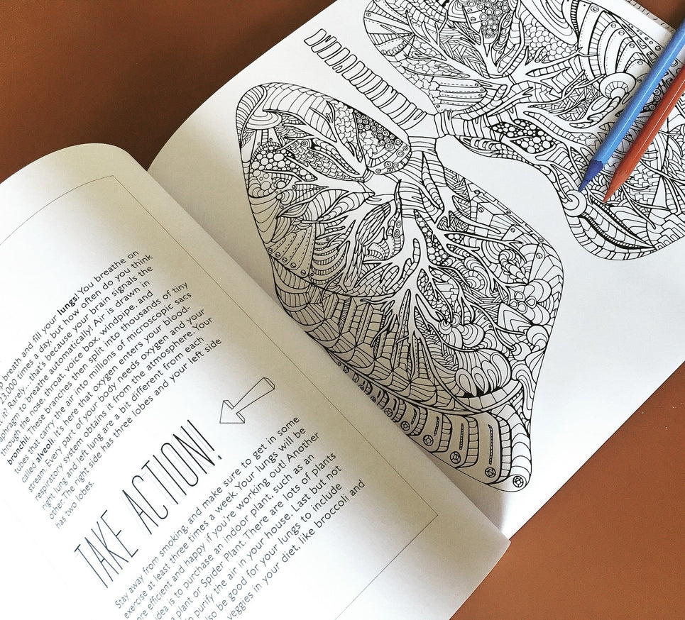 Show Me Your Guts! An Artistic & Anatomical Coloring Book for Adults