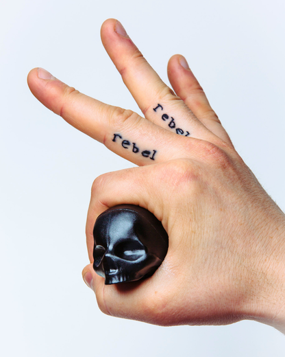 Black Skull Lip Balm