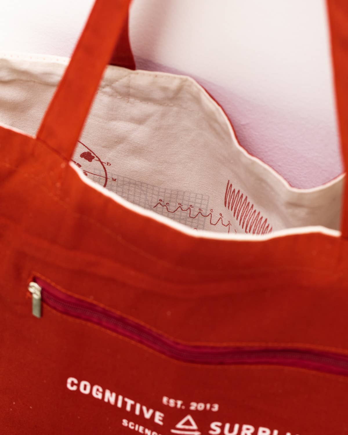 Anatomical Heart Canvas Shoulder Tote Bag