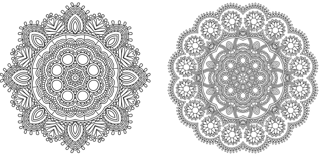 Mandala Meditation Coloring Book