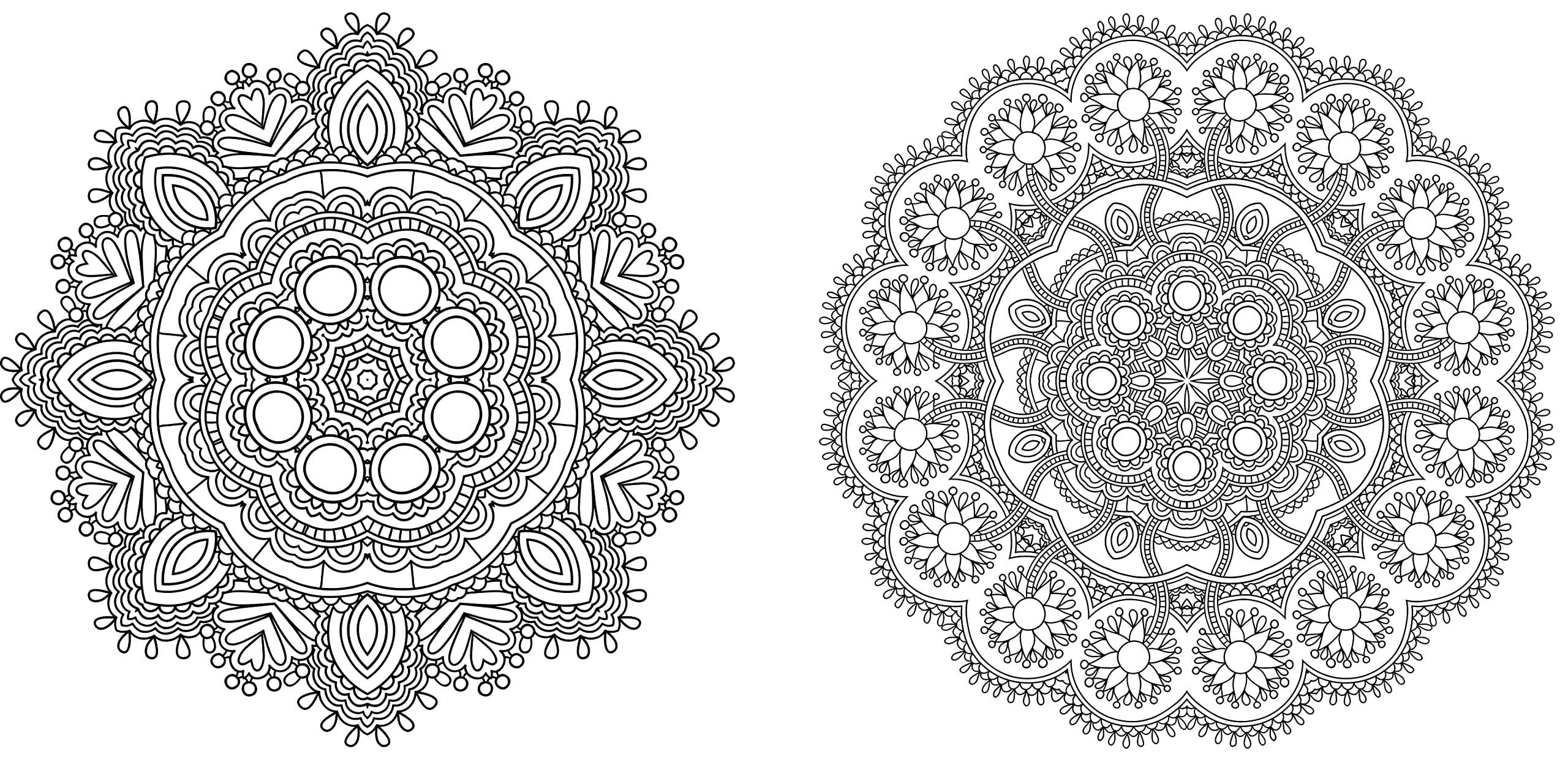 Mandala Meditation Coloring Book