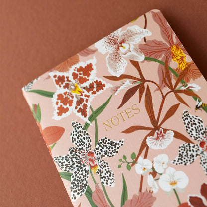 ORCHIDS | SOFT-COVER NOTEBOOK (lined)