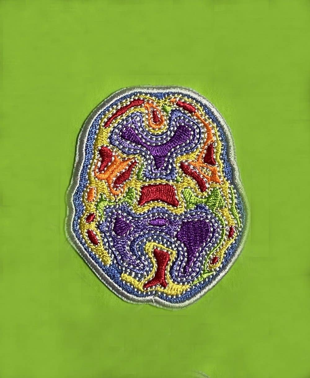 Mindfulness Embroidered Patches