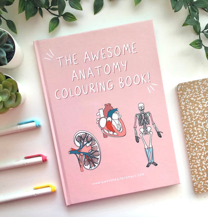 Awesome Anatomy Colouring Book