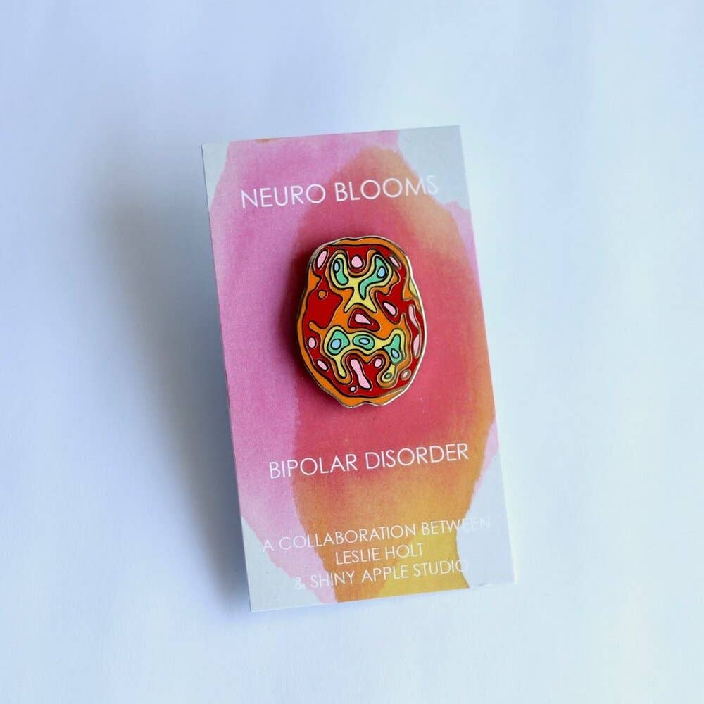 Bipolar Disorder Enamel Pins