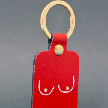 Boobs Key Fob