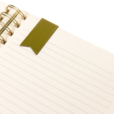 Olive Green Journal with Magnetic Bookmarks