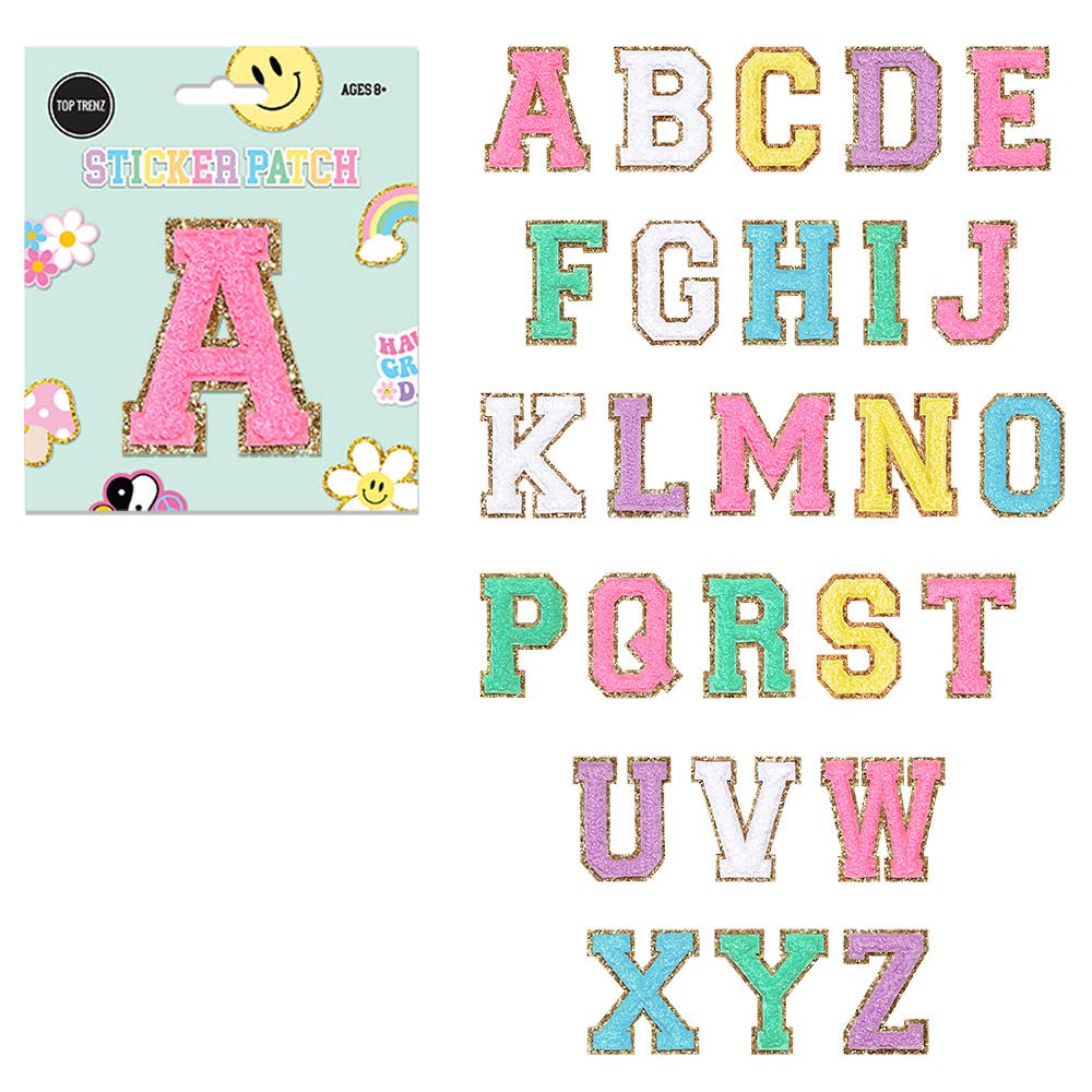 Chanelle  Sticker Patches - Initials Collection