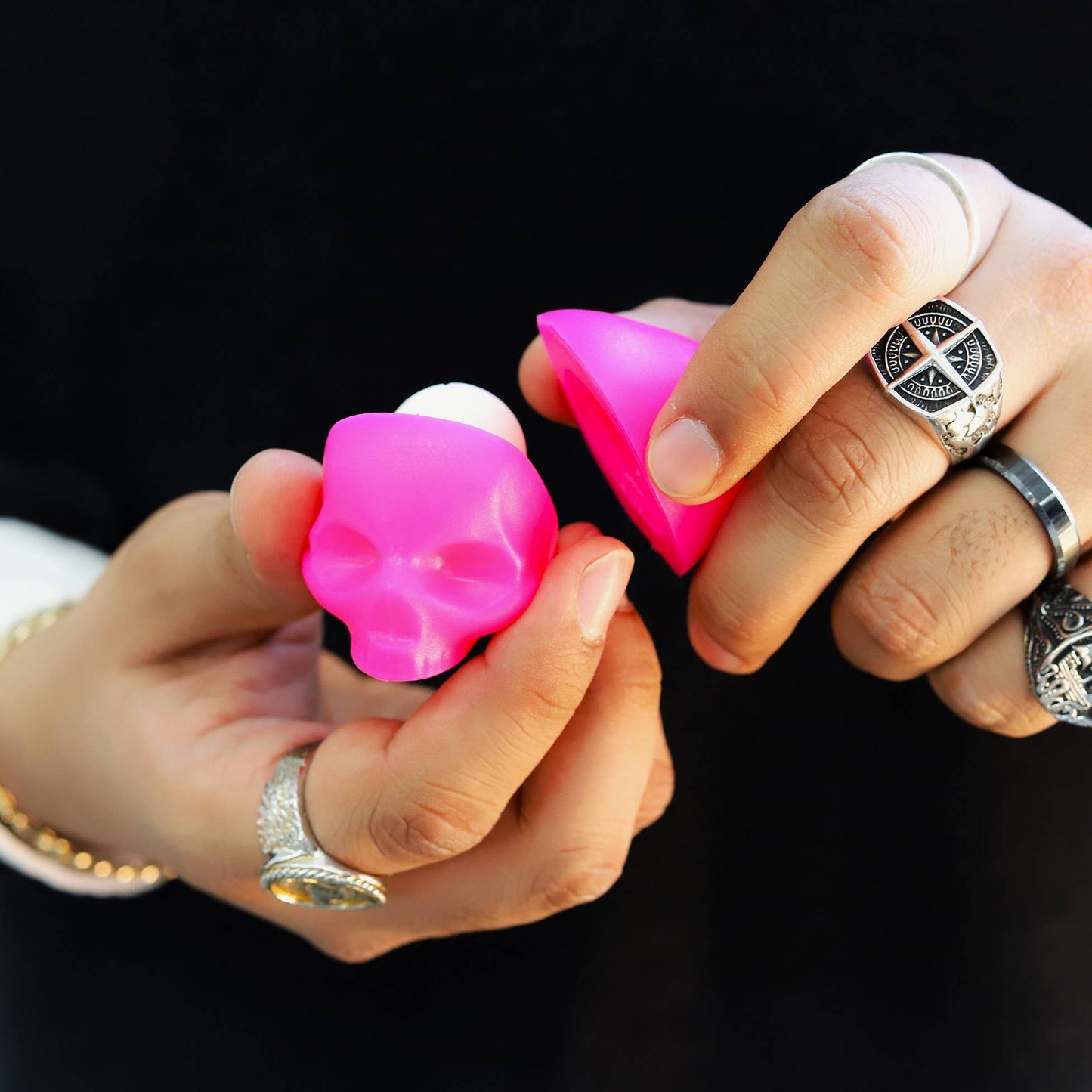 Pink Skull Lip Balm