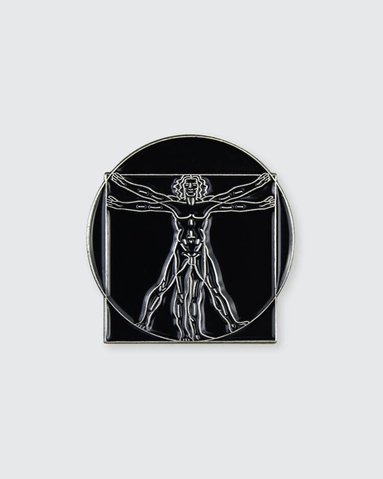 Vitruvian Man • Enamel Pin