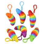 (T) 3.75" SENSORY WIGGLE CATERPILLAR CLIP ON