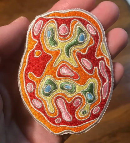 Bipolar Embroidered Patches