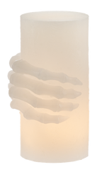 LED Skeleton Hand Pillar