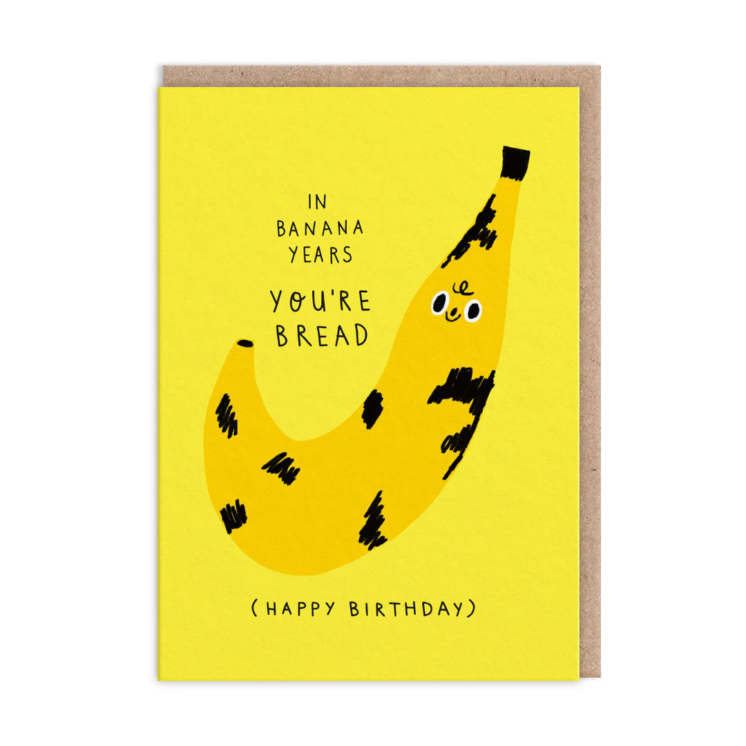 In Banana Years Greeting Card