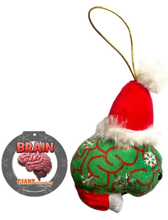 Brain Christmas Ornament