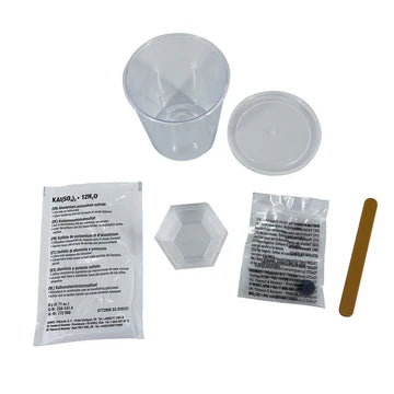 Make & Display: Colorful Crystals