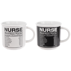 Nurse Nutrition Facts Mug