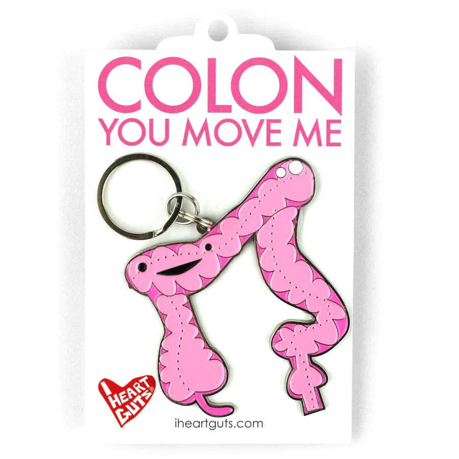 Colon Keychain - You Move Me