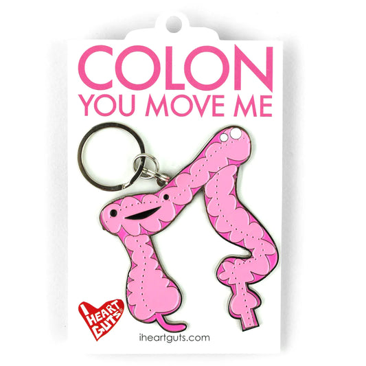 Colon Keychain - You Move Me