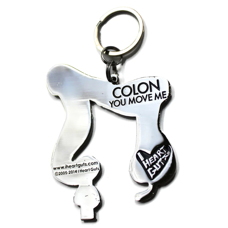 Colon Keychain - You Move Me