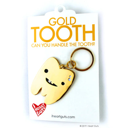 Gold Tooth Keychain - Can You Handle the Tooth?