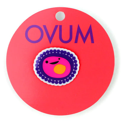 Ovum Lapel Pin - Ova and Out!