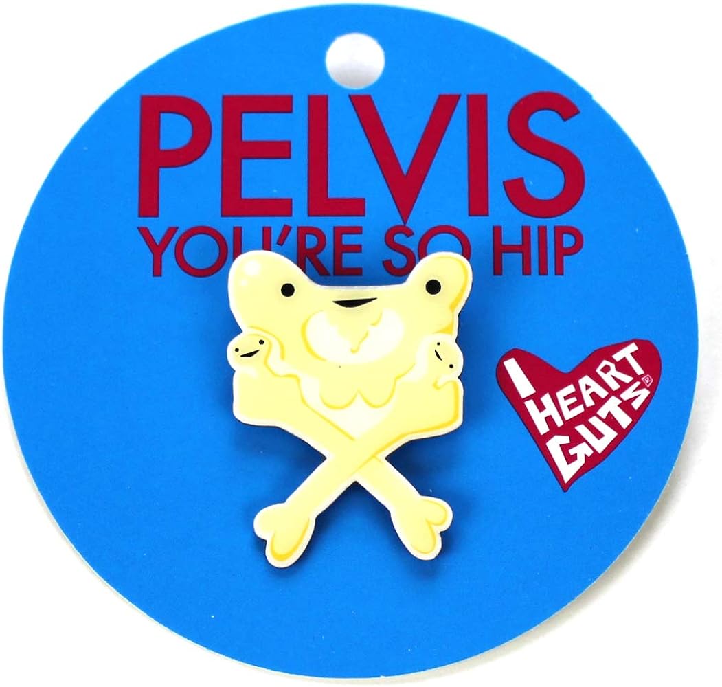Pelvis Lapel Pin - You're So Hip
