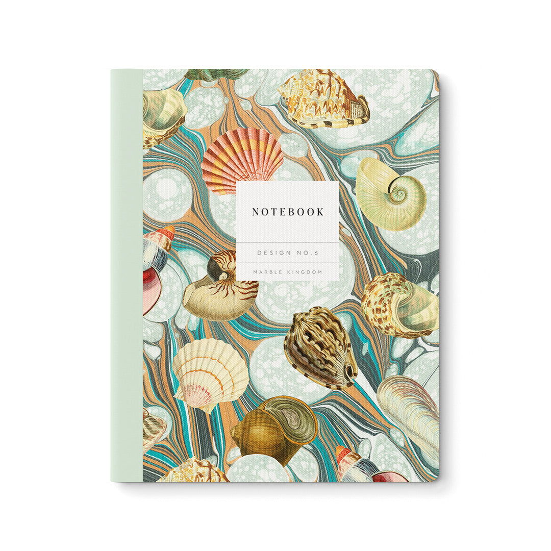 Marble Shell Notebook