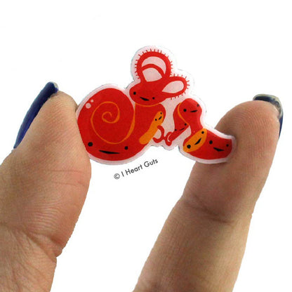 Inner Ear Lapel Pin - Now Hear This