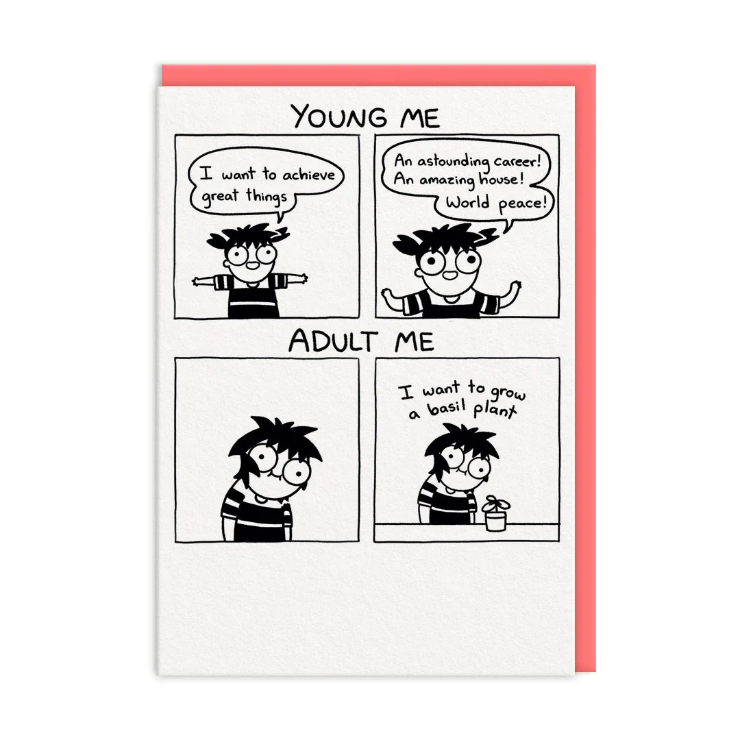Young Me Greeting Card
