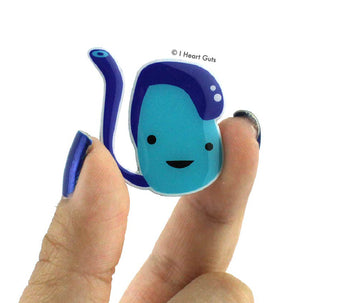 Testicle Lapel Pin