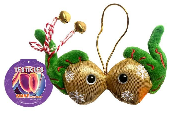 Testicles Christmas Ornament